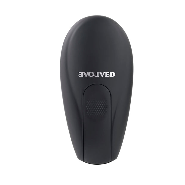 Evolved Thrust In Me Thrusting Vibrating 9.25 in. Dildo Dark - Headshop.com