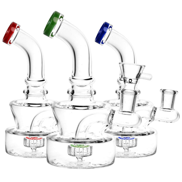Fat Bottom Mini Water Pipe - 6" / 14mm F / Colors Vary - Headshop.com