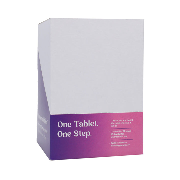Versea Empowered Choice Emergency Contraception Single Levonorgestrel 1.5 mg tablet 6-Unit Display - Headshop.com