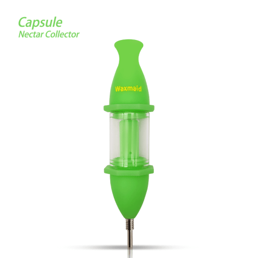 Waxmaid 8" Capsule Silicone Glass Nectar Collector - Headshop.com