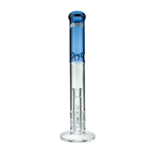 MAV 16" Double Honey Straight Glass Water Pipe