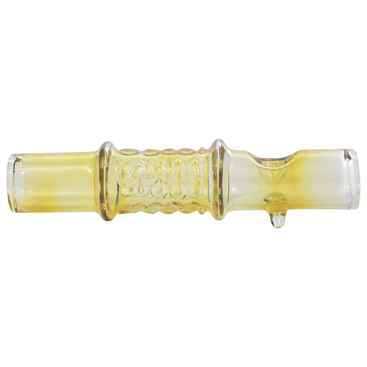 LA Pipes Silver Fumed Steamroller - Headshop.com