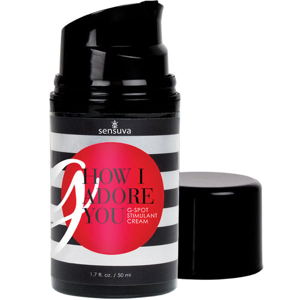 Sensuva G, How I Adore You G-Spot Stimulant Cream 1.7 oz. Sensuva G, How I Adore You G-Spot Stimulant Cream 1.7 oz.