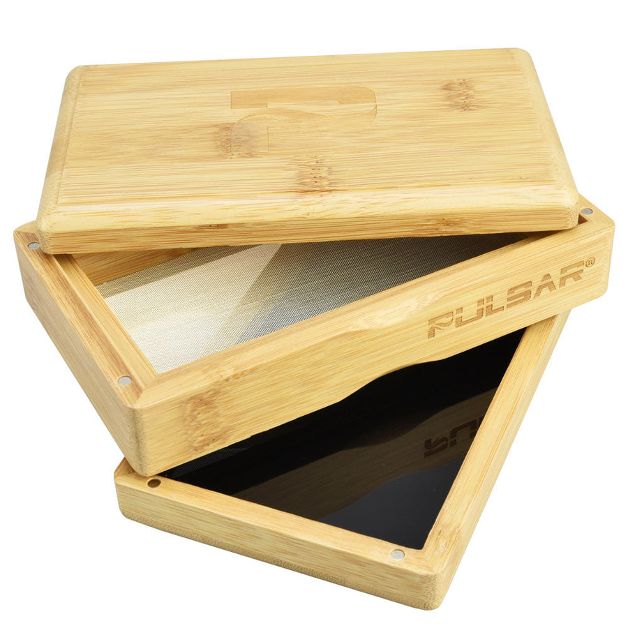 Pulsar Bamboo Sifter Box - Headshop.com