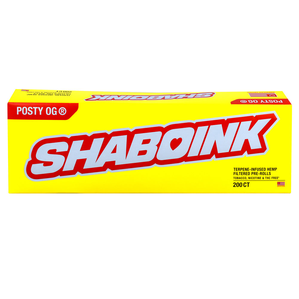 Post Malone Shaboink Hemp Cigarettes 1 CARTON