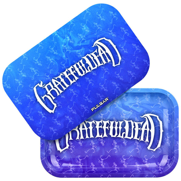 Grateful Dead x Pulsar Rolling Tray Kit | 11"x7" | Dancing Skellies Grateful Dead x Pulsar Rolling Tray Kit | 11"x7" | Dancing Skellies