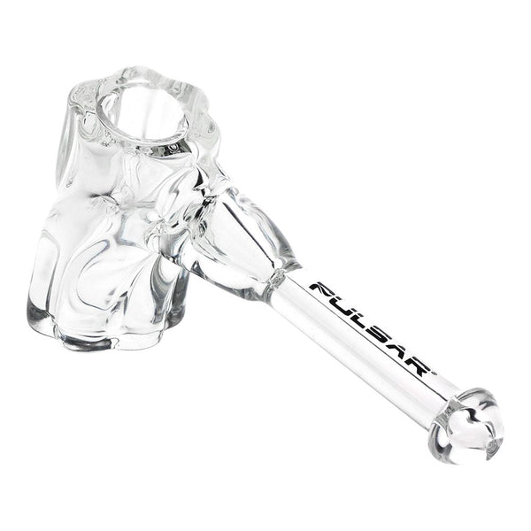 Pulsar Elegant Glass Hand Pipe with Built-In Honeycomb Screen - 5.2" Pulsar Elegant Glass Hand Pipe with Built-In Honeycomb Screen - 5.2"