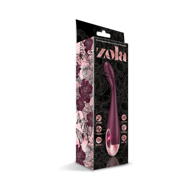 Zola Rechargeable Silicone Warming G-Spot Massager - Headshop.com