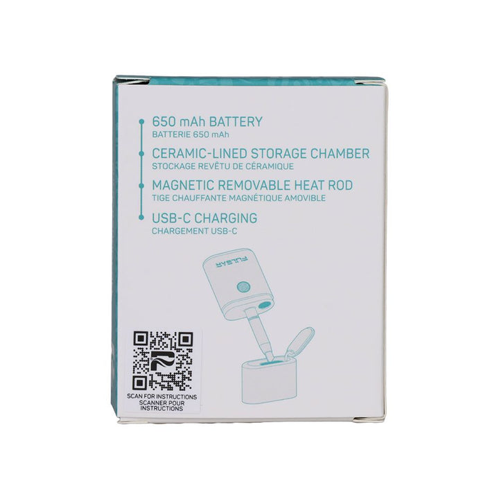 Pulsar Hot Knife Box 2-in-1 Electric Loading Tool & Dab Container | Black | 650mAh | 8pc Display - Headshop.com