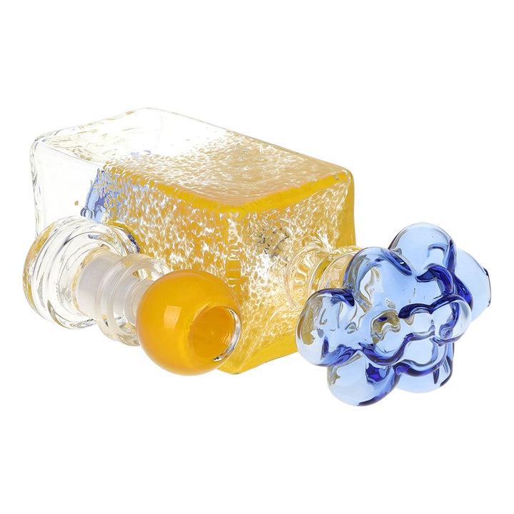 Pulsar Cloudy Sprinkles Glass Water Pipe - 6.75" / 14mm F / Colors Vary - Headshop.com