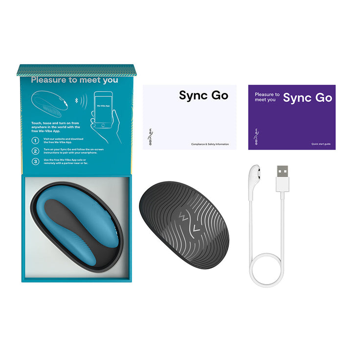 We-Vibe Sync Go Turquoise - Headshop.com