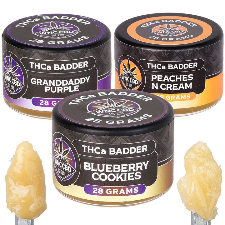 WNC CBD THCA Badder - 28g