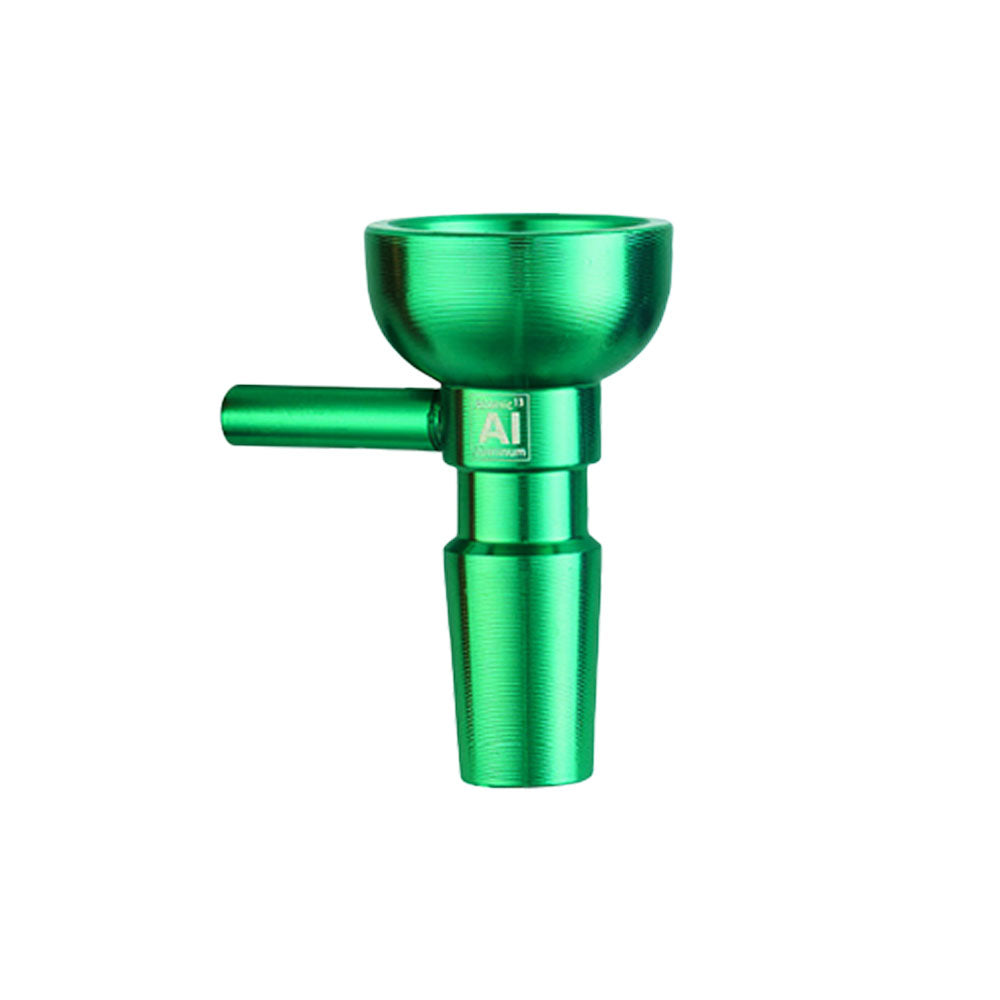 12PC DISPLAY - Atomic 13 Aluminum Herb Slide - 14mm M / Assorted Colors - Headshop.com