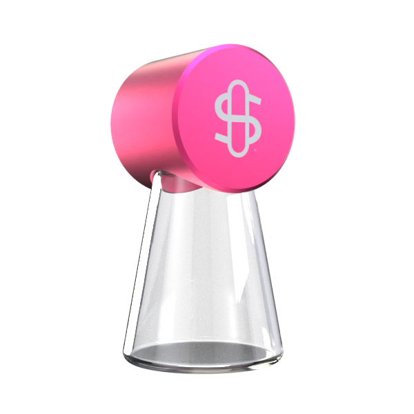 Stündenglass Ash Catcher - Pink - Headshop.com