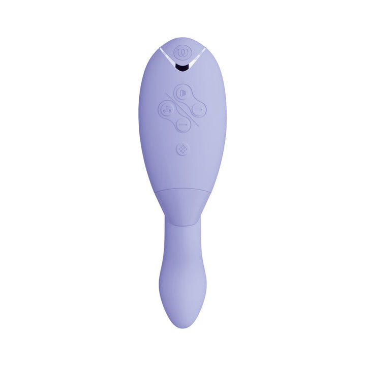 Womanizer Duo 2 Rechargeable Dual Stimulation Pleasure Air and G-Spot Vibrator Lilac - Headshop.com