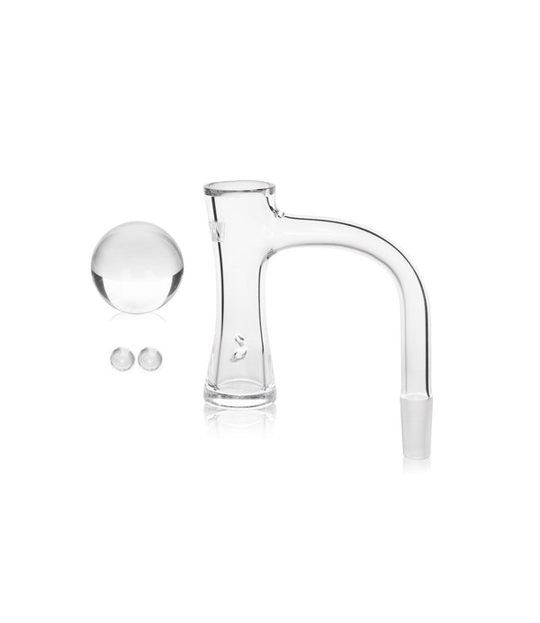 GRAV® 10mm 90° Quartz Hourglass Banger Set GRAV® 10mm 90° Quartz Hourglass Banger Set