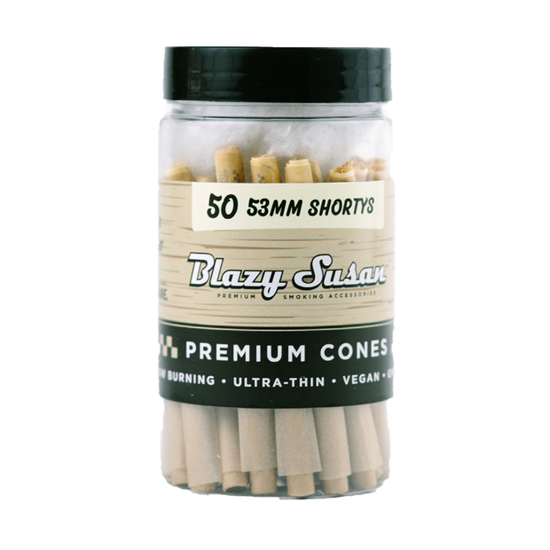 Blazy Susan Unbleached Paper Cones - Headshop.com