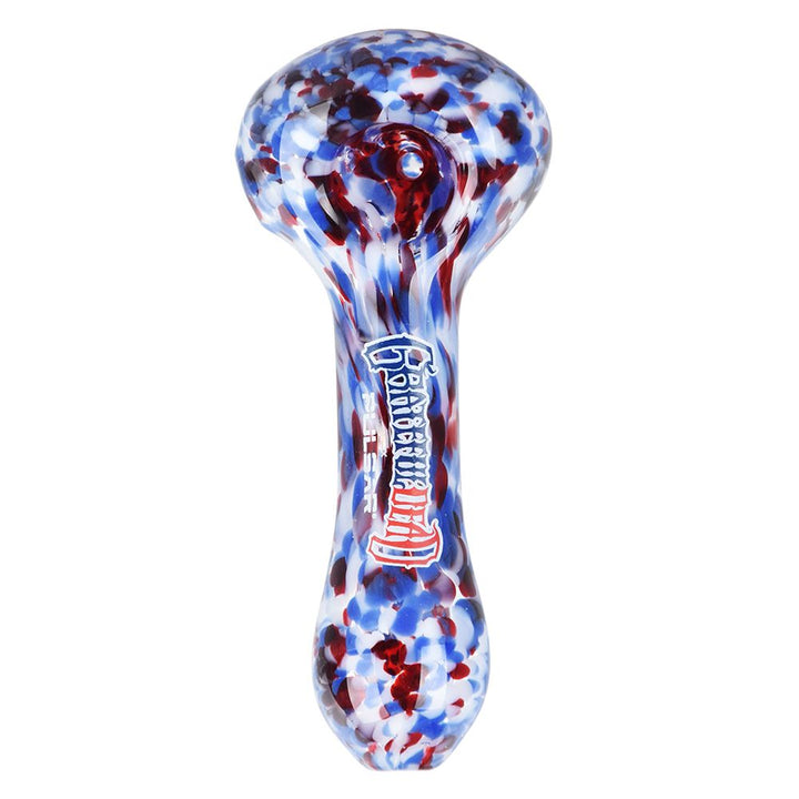 Grateful Dead x Pulsar Acid Rain Glass Spoon Pipe - 4.5" - Headshop.com