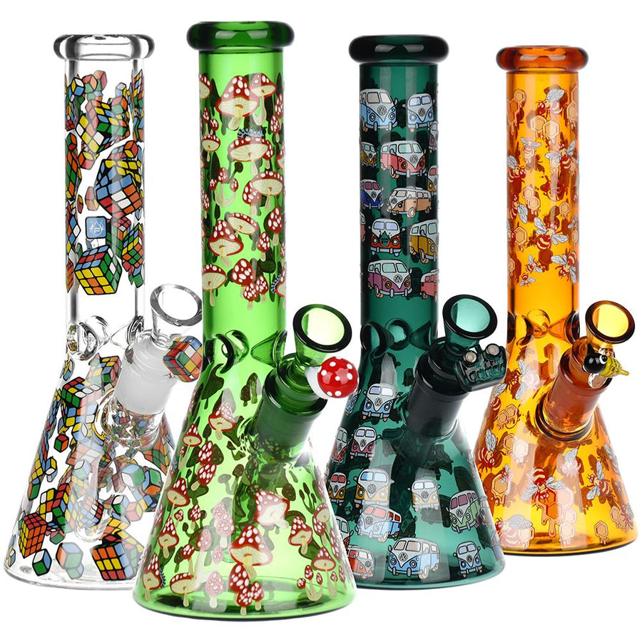 Pulsar Greatest Hits Series Glow Herb Pipe Duo / 10" / 14mm F - Headshop.com