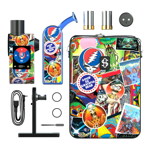 Grateful Dead Modul + Dok Deluxe Travel Set - Legacy Patchwork - Headshop.com