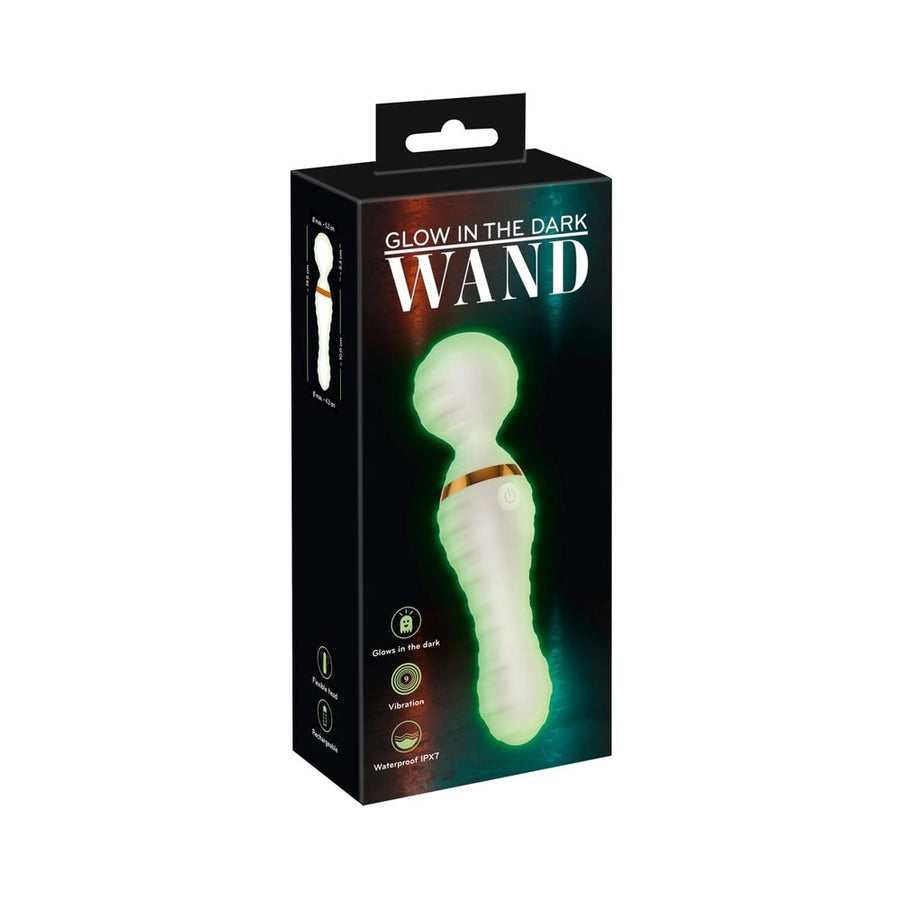 You2Toys Glow-in-the-Dark Wand Vibrator - Headshop.com