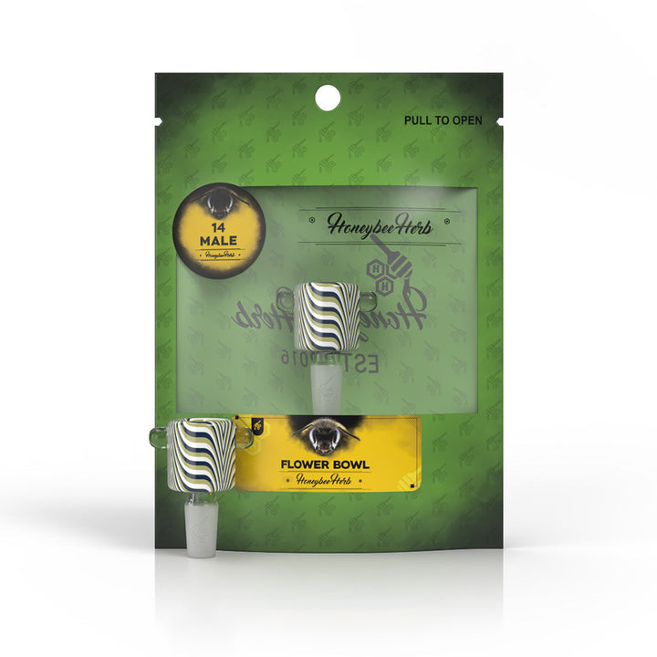 GLASS FLOWER BOWL (FB-9) - Headshop.com