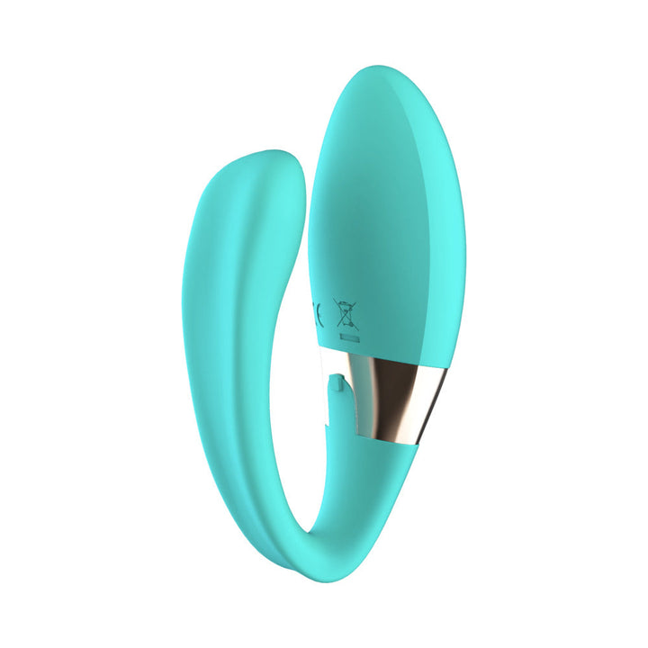 LELO TIANI HARMONY Rechargeable Dual Stimulation Couples Vibrator Aqua - Headshop.com