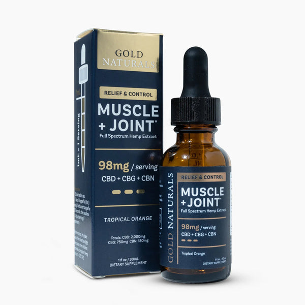 Gold Naturals Muscle + Joint Tincture Gold Naturals Muscle + Joint Tincture