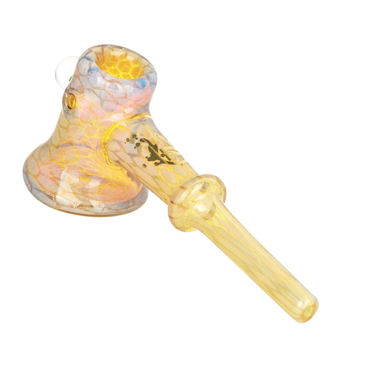 Pulsar Deco Hammer Hand Pipe w/ Opal Bead | 5.75" - Headshop.com
