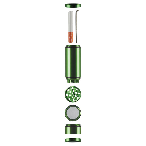 All-In-One Dugout/Grinder w Storage - 5" / Colors Vary - Headshop.com