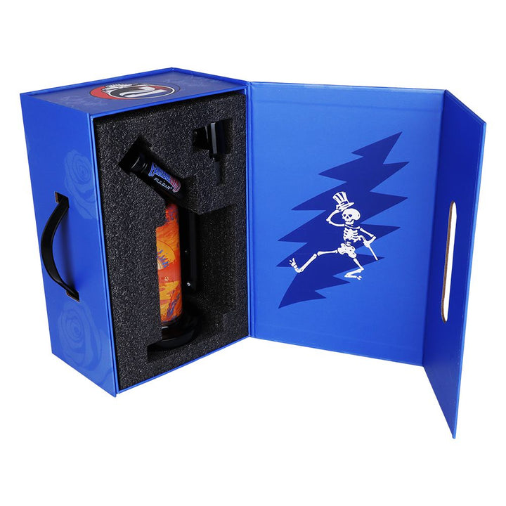 Grateful Dead x Pulsar Inside Print Water Pipe - 8.5" / 14mm F / Sunset Dance - Headshop.com