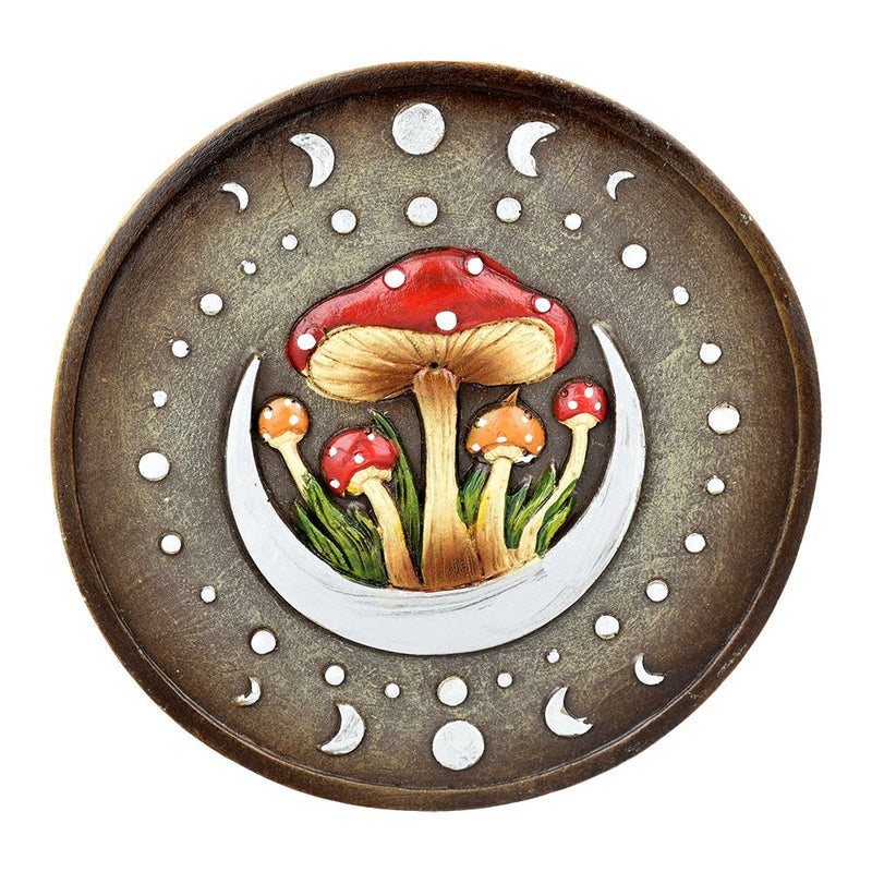 Moons Over My Mushrooms Incense Burner - 4.75" - Headshop.com