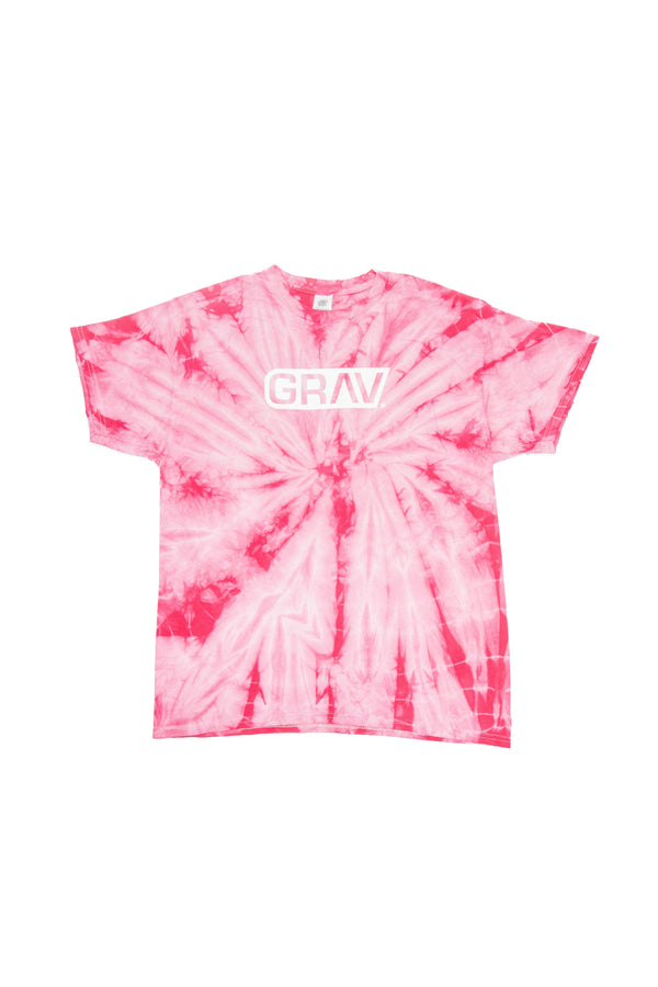 GRAV® Tie-Dye T-Shirt - Pink GRAV® Tie-Dye T-Shirt - Pink