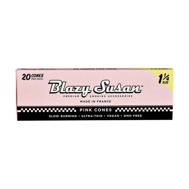 Blazy Susan Pre-Rolled Cones Slide Box | 1 1/4 | 20pc | 12pk Display Blazy Susan Pre-Rolled Cones Slide Box | 1 1/4 | Cone - Headshop.com