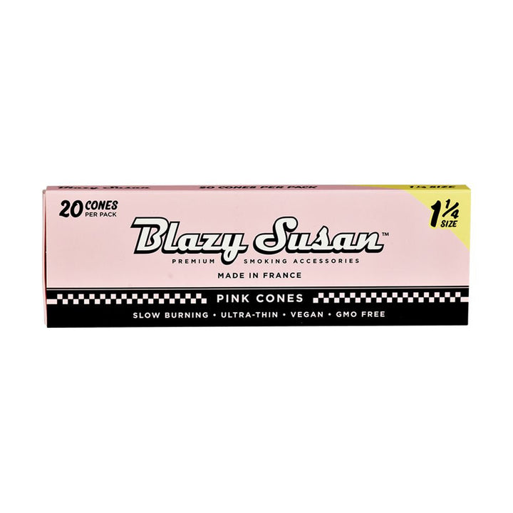Blazy Susan Pre-Rolled Cones Slide Box | 1 1/4 | 20pc | 12pk Display Blazy Susan Pre-Rolled Cones Slide Box | 1 1/4 | Cone - Headshop.com