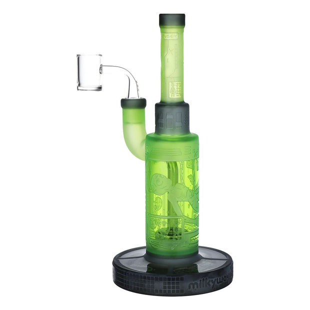 Milkyway Glass Area 51 Dab Rig - 10" / 14mm F / Slime - Headshop.com