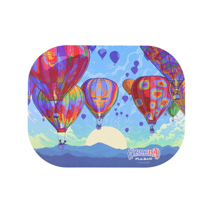 Grateful Dead x Pulsar Mini Magnetic Rolling Tray Lid - Hot Air / 7"x5.5" - Headshop.com