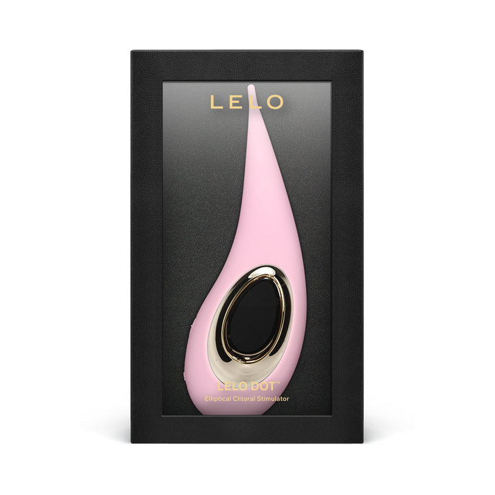 LELO DOT Elliptical Clitoral Stimulator Pink - Headshop.com