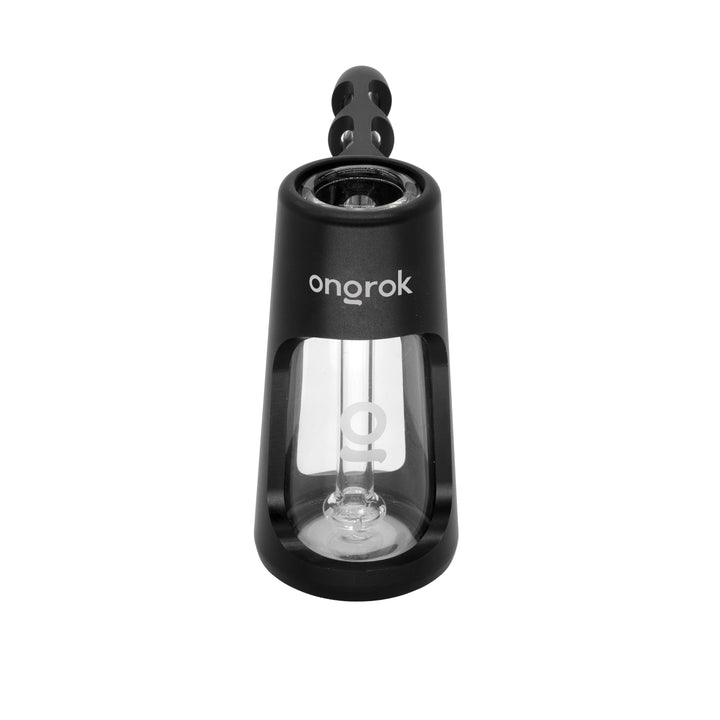 ONGROK Portable Glass Aluminum Bubbler Pipe - Headshop.com