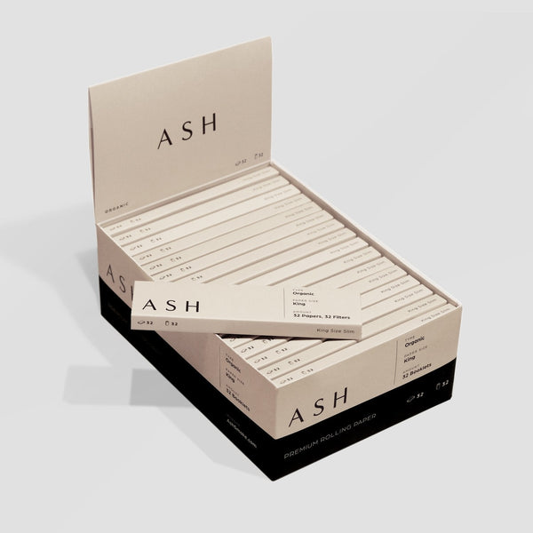 ASH Rolling Papers | King | Organic | Box ASH Rolling Papers | King | Organic | Box