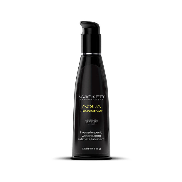 Wicked Aqua Sensitive Water-Based Lubricant 4 oz. - Headshop.com