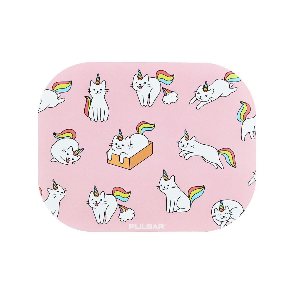 Pulsar Mini Magnetic Rolling Tray Lid - Caticorns / 7"x5.5" - Headshop.com