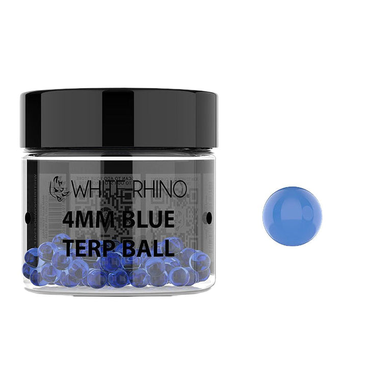 White Rhino Terp Balls | 4mm | 50ct Jar - Headshop.com