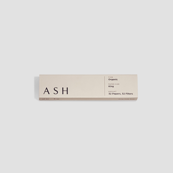 ASH Rolling Paper | King | Organic ASH Rolling Paper | King | Organic