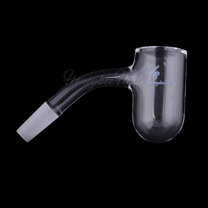 HONEY BEVEL DEEP BOWL QUARTZ BANGER - 45° DEGREE | BL - Headshop.com