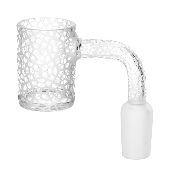 Pulsar Quartz Banger - Cellular Mosaic Etched Pulsar Quartz Banger - Cellular Mosaic Etched