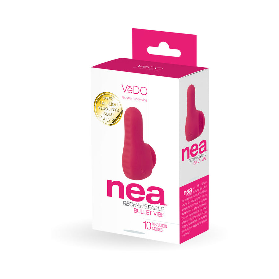 VeDO Nea Rechargeable Finger Vibe Foxy Pink - Headshop.com
