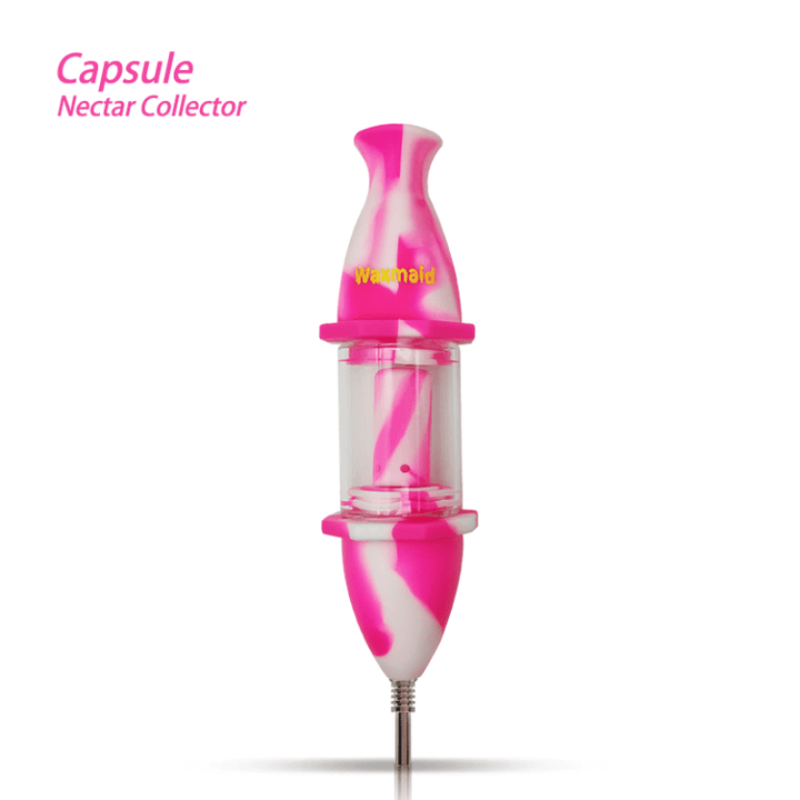 Waxmaid 8" Capsule Silicone Glass Nectar Collector - Headshop.com