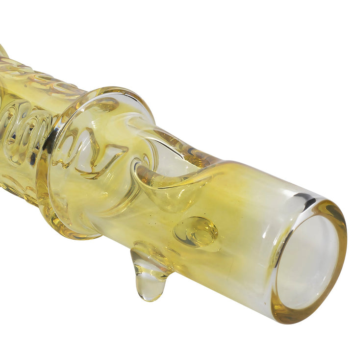 LA Pipes Silver Fumed Steamroller - Headshop.com