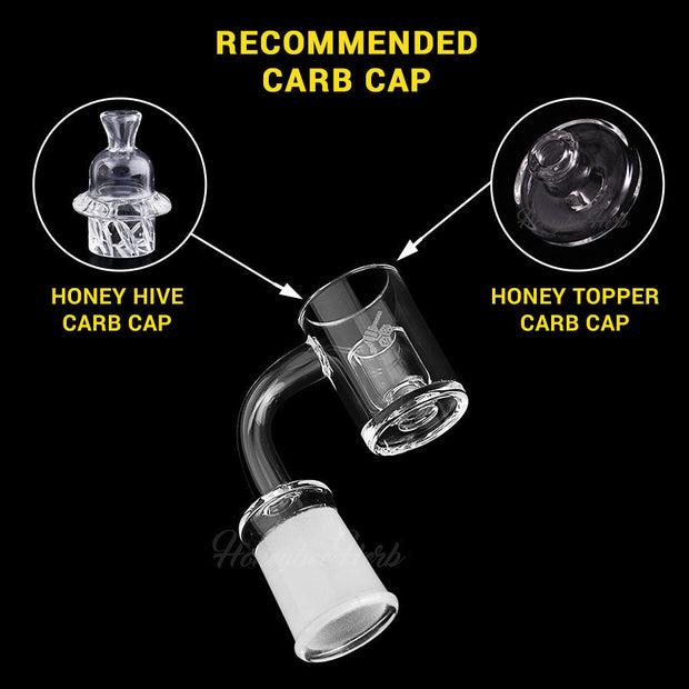 NECTAR CUP QUARTZ BANGER - 90° DEGREE | YL - Headshop.com
